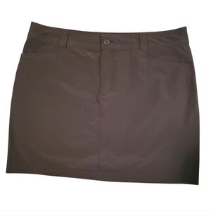 Eddie Bauer Army Green Women's 14 Trail Hiking Camping Outdoors Travel Skort